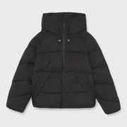 Mayoral girl's black puffer jacket - 07444.