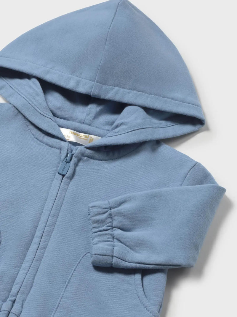 Mayoral Zip Up Hoodie - Blue