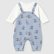 Mayoral baby boy's puppy print romper - 02679.