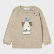 Mayoral baby boy's puppy sweater - 01302.