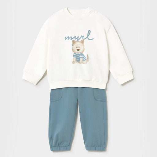 Mayoral baby boy's puppy tracksuit - 01832.