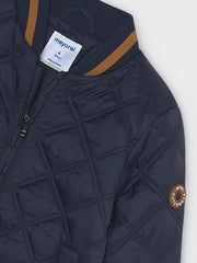 Closer look at the Mayoral quilted jacket.