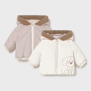 Mayoral baby boy's reversible coat - 02410.