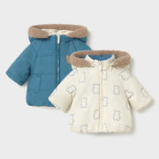 Mayoral baby boy's reversible coat - 02413.