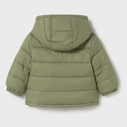 Back of the Mayoral baby boy's reversible coat.