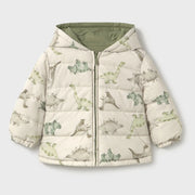 Cream side of the Mayoral reversible jacket.