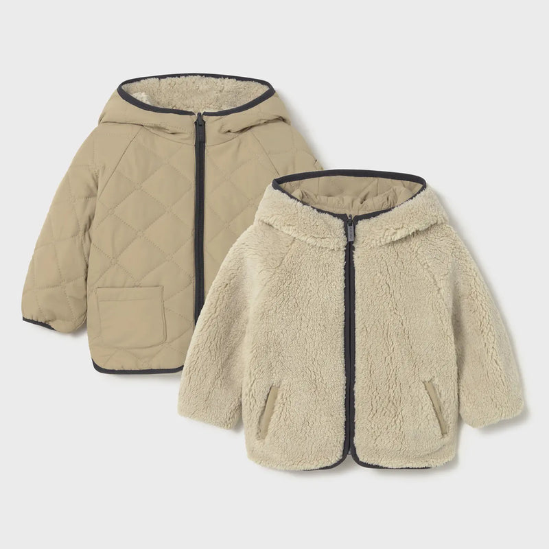 Mayoral baby boy's reversible coat - 02422.