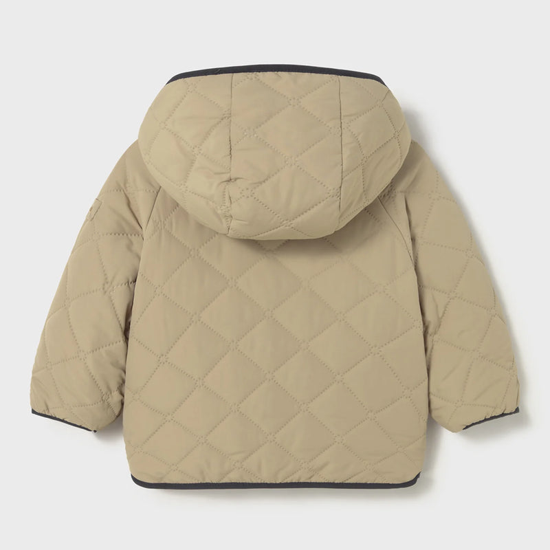 Back of the Mayoral baby boy's jacket.