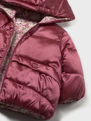 Closer look at the Mayoral reversible coat.