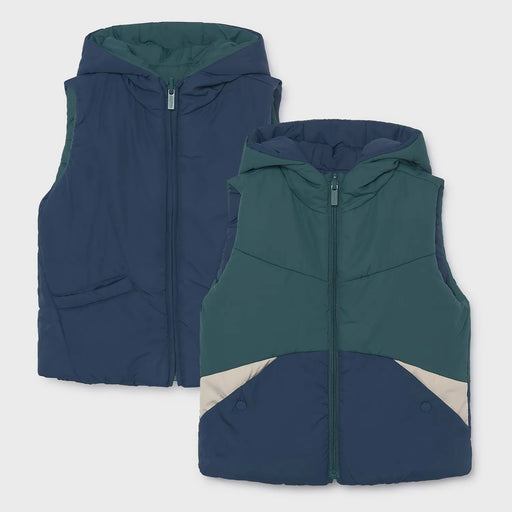Mayoral boy's reversible gilet - 04312.