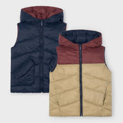 Mayoral boy's reversible gilet - 04382.