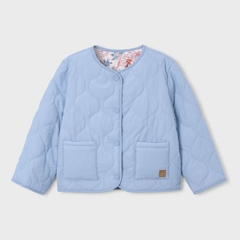Mayoral Reversible Jacket - Sky Blue