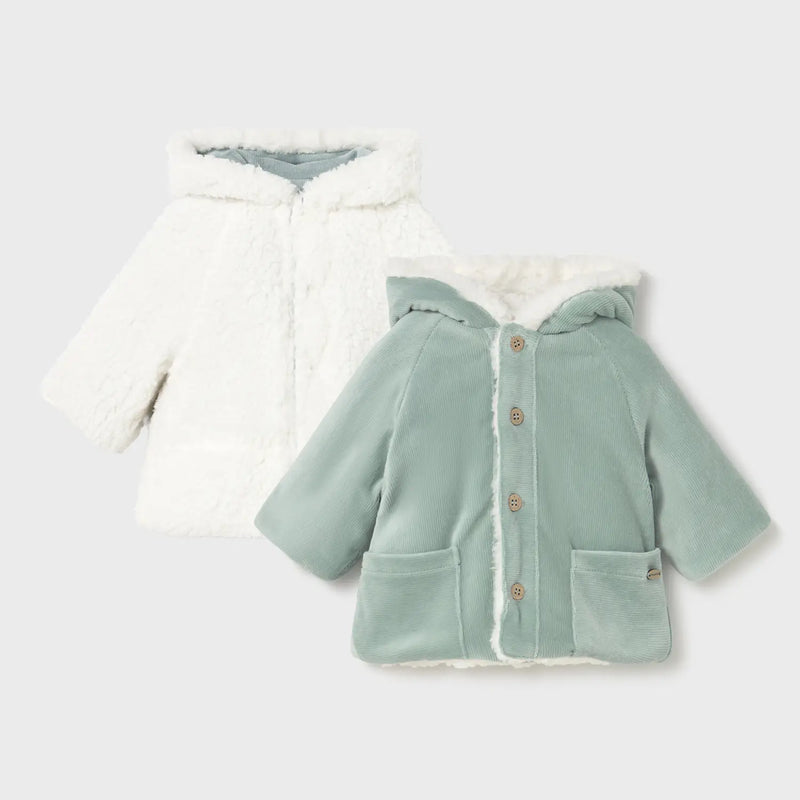 Mayoral reversible sherpa coat - 02496.