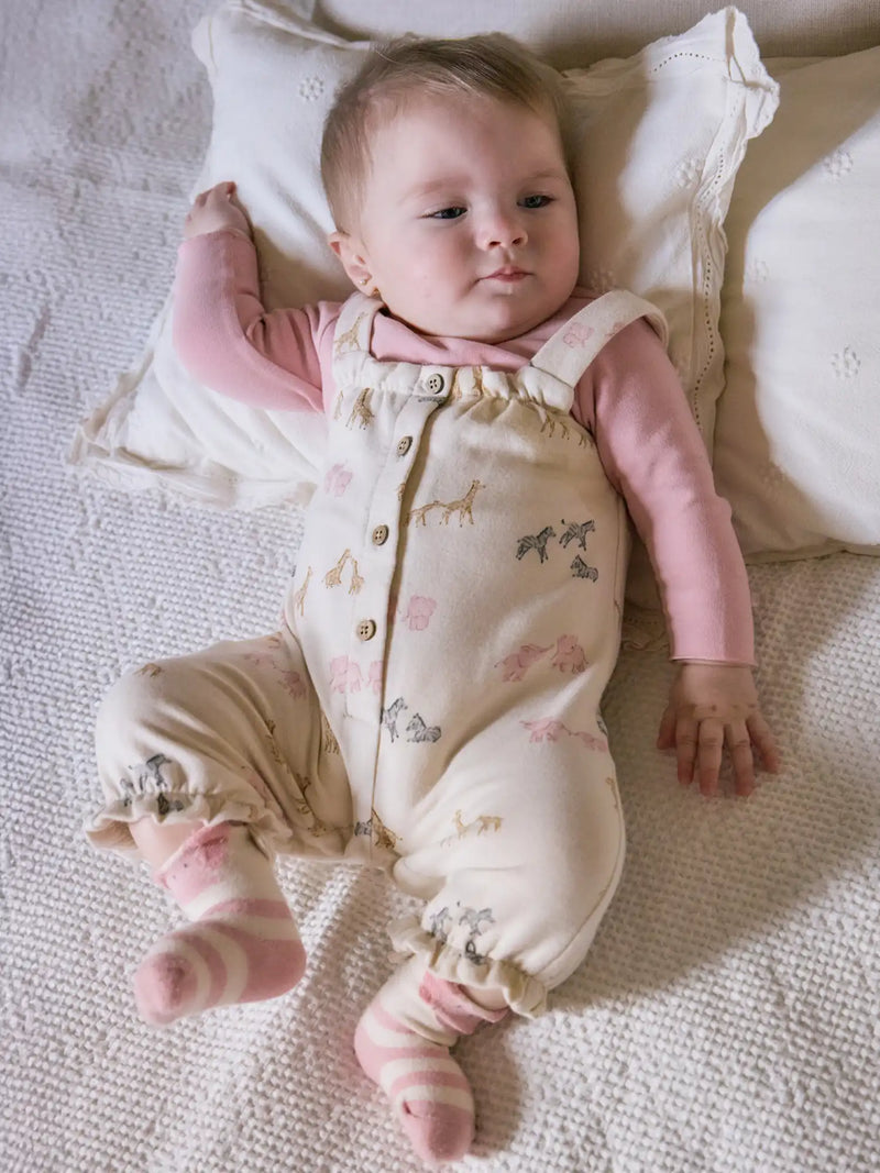 Mayoral Safari Romper - Orchid