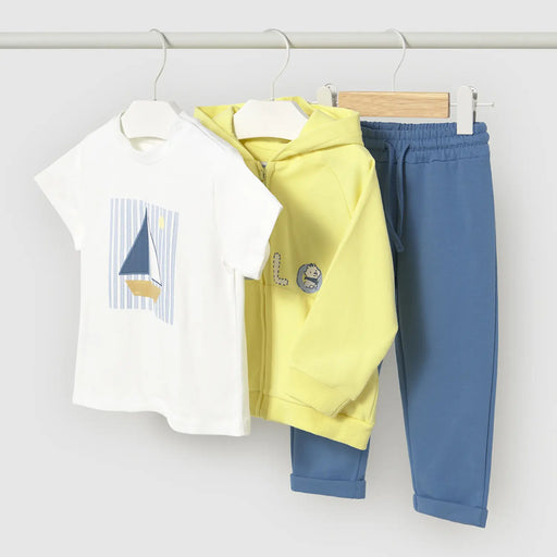 Mayoral baby boy's sailboat tracksuit - 01842.