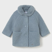 Mayoral baby girl's shearling coat - 02432.