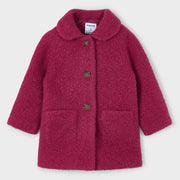 Mayoral girl's shearling coat - 04439.