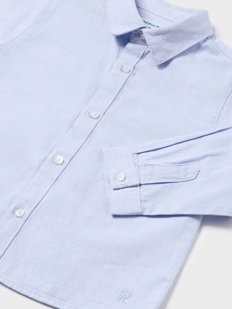 Closer look at the Mayoral shirt.