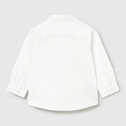 Back of the Mayoral baby boy's shirt.