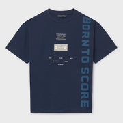 Mayoral boy's navy t-shirt - 06034.
