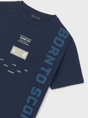 Closer look at the Mayoral t-shirt.