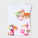 Girl's animal print t-shirt.