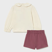 Back of the Mayoral shorts set.