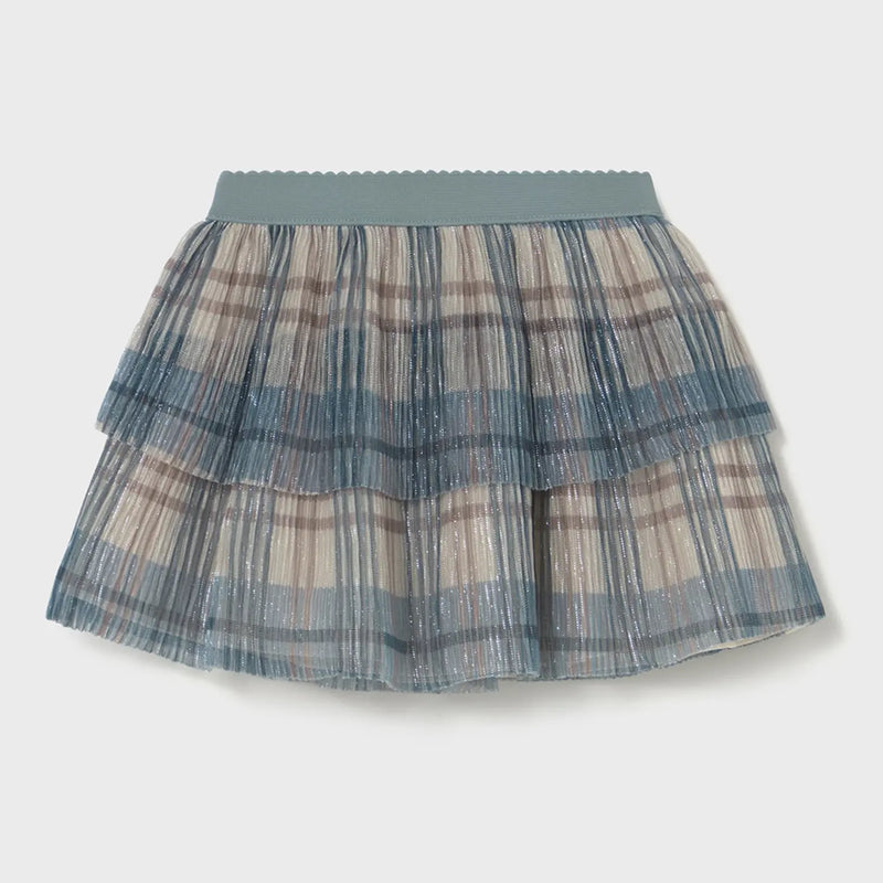 Mayoral baby girl's check skirt.
