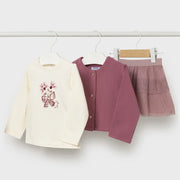 Mayoral baby girl's skirt set - 02922.