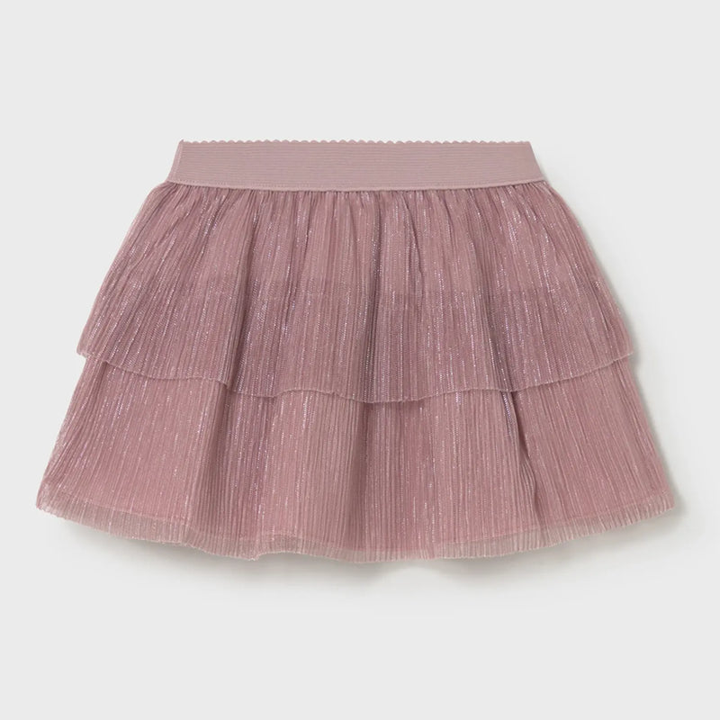 Mayoral baby girl's dusky pink skirt.