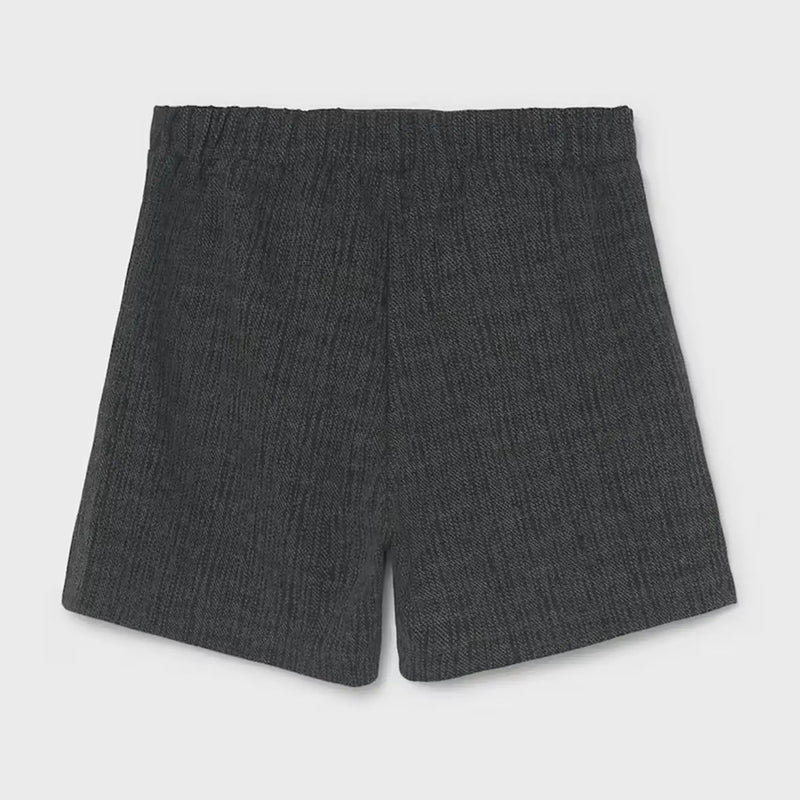 Back of the Mayoral grey wrap skort.