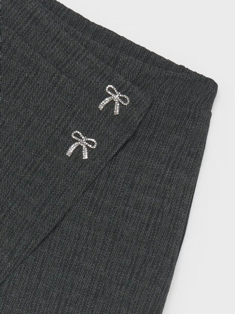 Closer view of the Mayoral wrap skort.