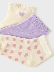 Closer look at the Mayoral socks.