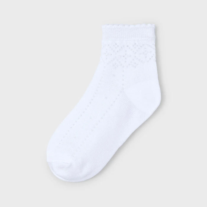 Mayoral white socks - 10913.