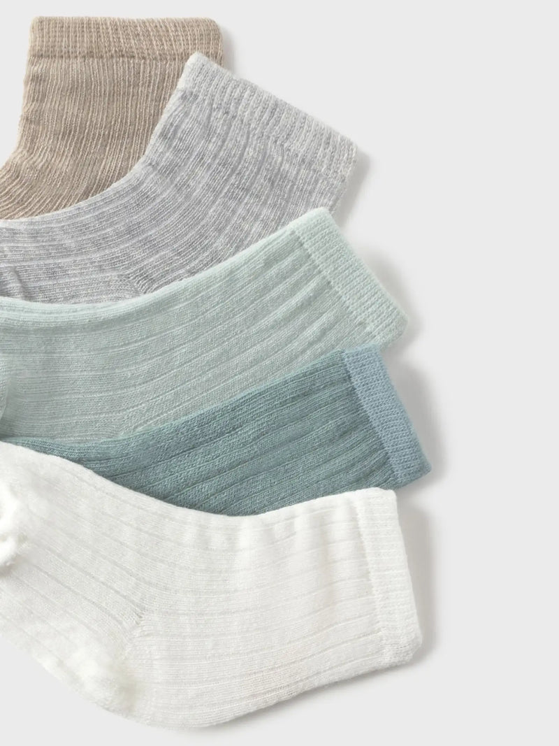 Closer look at the Mayoral socks multipack.