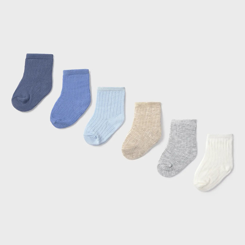 Mayoral boy's blue socks multipack - 09918.