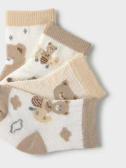 Closer look at the Mayoral socks set.