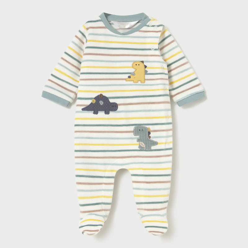 Mayoral Striped Babygrow