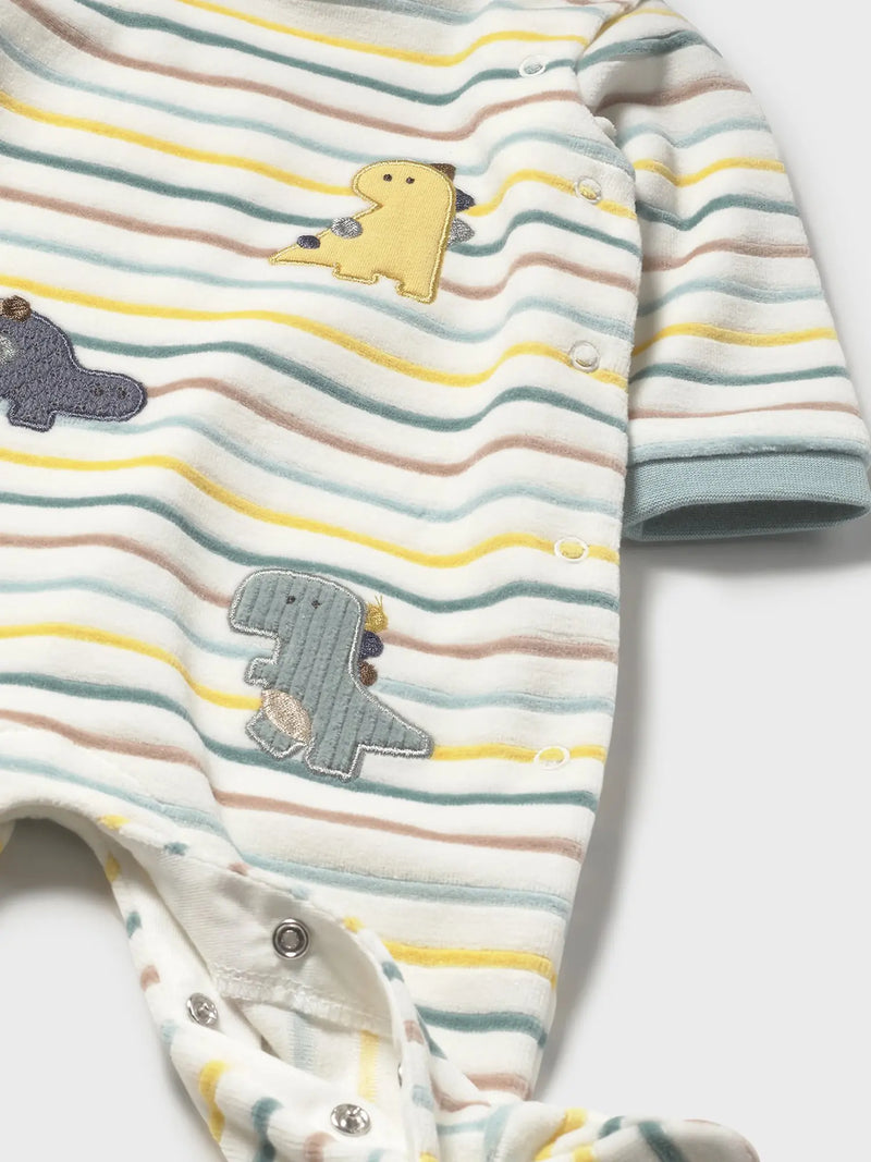 Mayoral Striped Babygrow