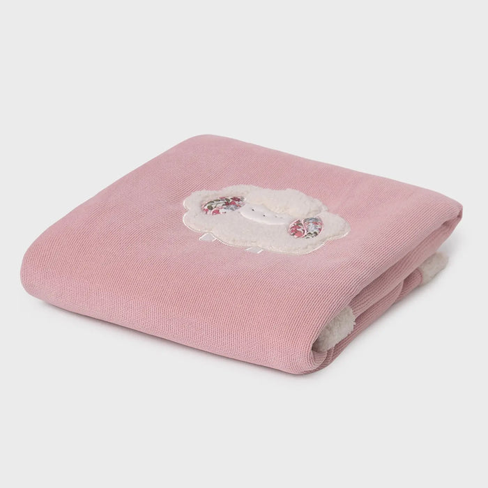 Mayoral pink baby blanket - 09490.