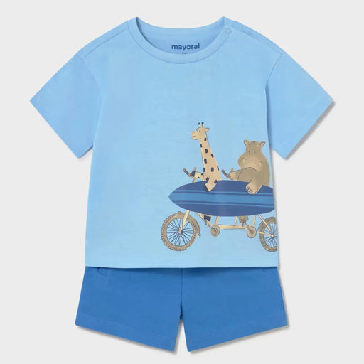 Mayoral baby boy's surfer shorts set - 01670.