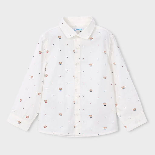 Mayoral boy's teddy bear shirt - 04146.