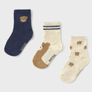 Mayoral baby boy's teddy bear socks - 10008.