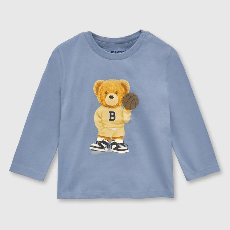 Mayoral Teddy Bear T-Shirt - Blue