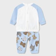 Back of the Mayoral teddy bear tracksuit.