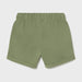 Baby boy's green track shorts.