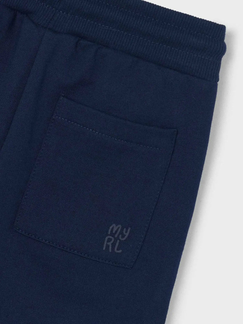 Closer view of the Mayoral track bottoms.