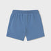 Back view of the Mayoral blue track shorts.