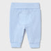 Baby boy's sky blue bottoms.