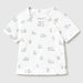 Baby boy's teddy bear print t-shirt.